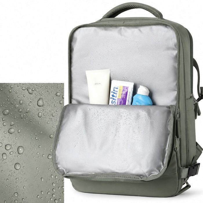 Mochila Viajera para Cabina Premium Verde Militar