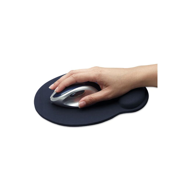Mouse Pad Ergonomico con Gel - Negro