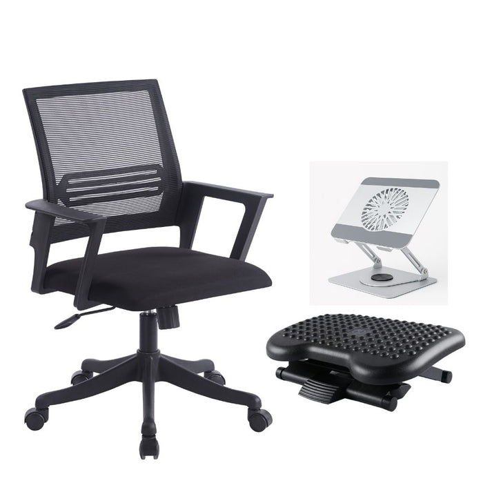 Pack Ergonómico Workflow - Negro