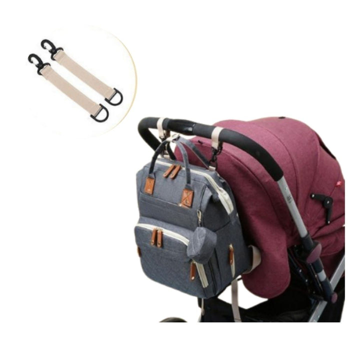 Mochila pañalera confort Gris