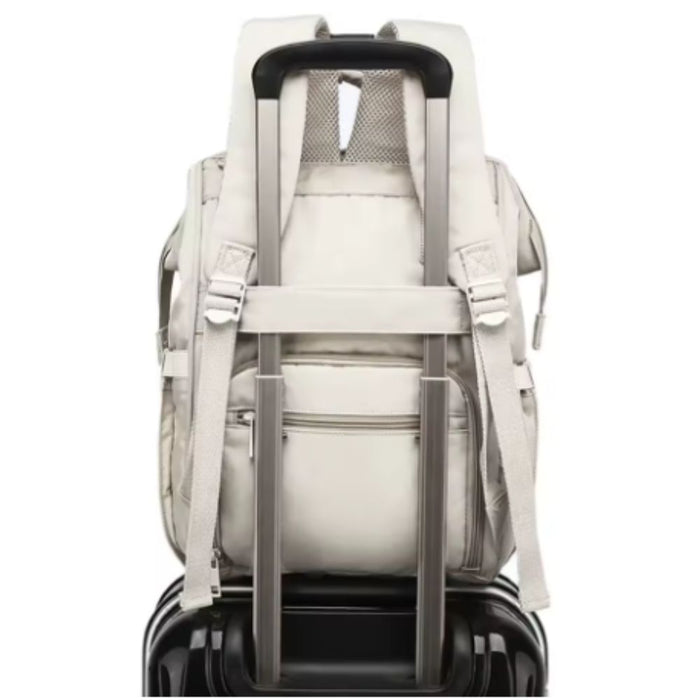 Mochila pañalera Carefree Beige
