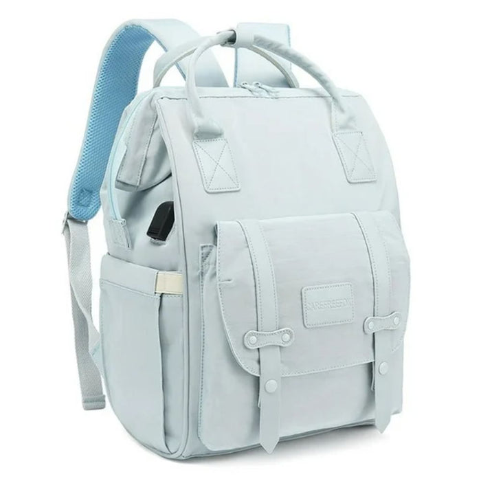 Mochila pañalera Carefree Azul