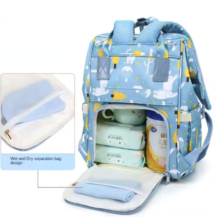 Mochila pañalera Carefree Oso