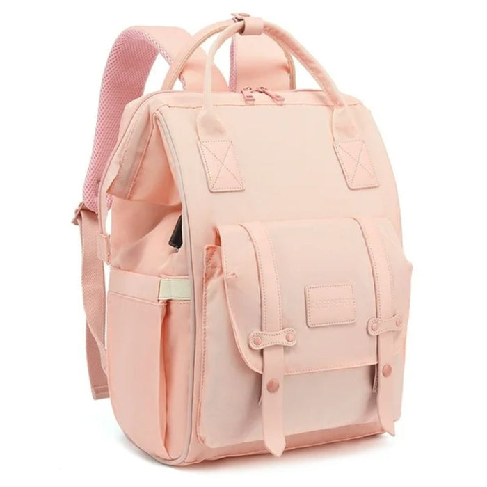 Mochila pañalera Carefree Rosado