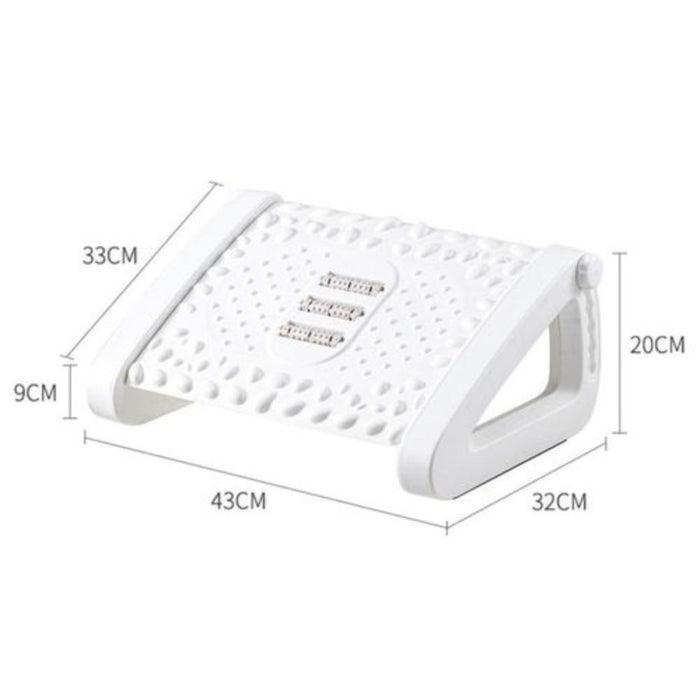 Reposapiés ergonómico BN10 - Blanco