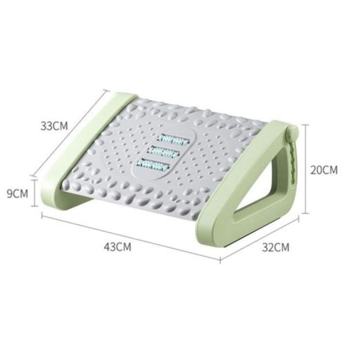 Reposapiés ergonómico BN10, Gris-verde