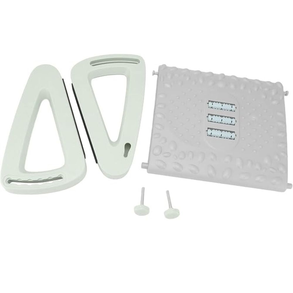 Reposapiés ergonómico BN10, Gris-verde
