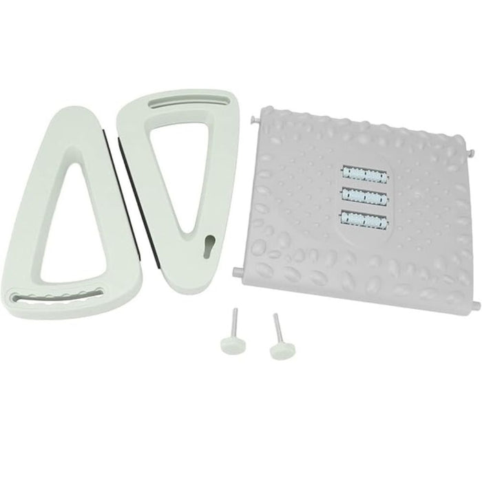 Reposapiés ergonómico BN10, Gris-verde