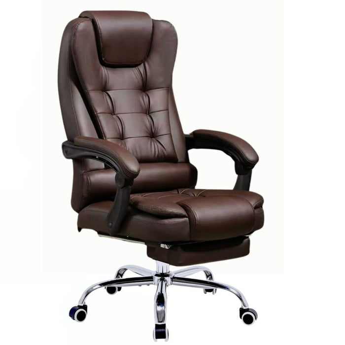 Silla ergonómica gerencial 7 vibromasajes - Cafe