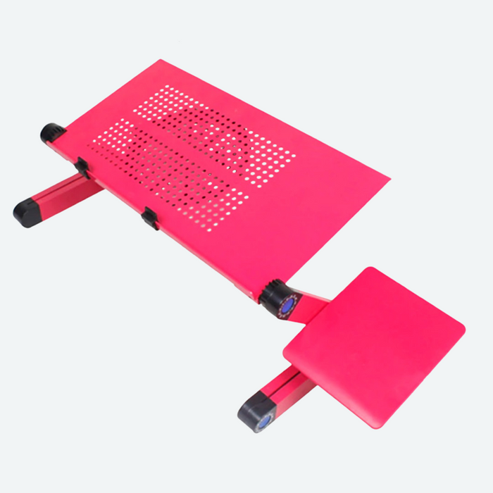 Smart Table - Mesa Cooler Plegable con posa mouse - Fucsia