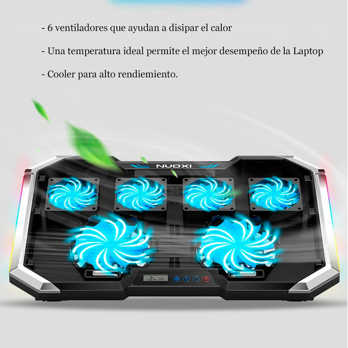 Cooler para Laptop Nuoxi Q8 Gamer