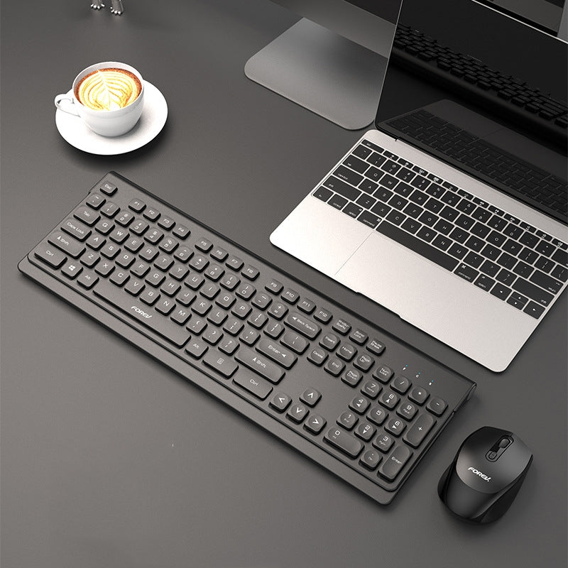 Teclado y Mouse Forev Negro