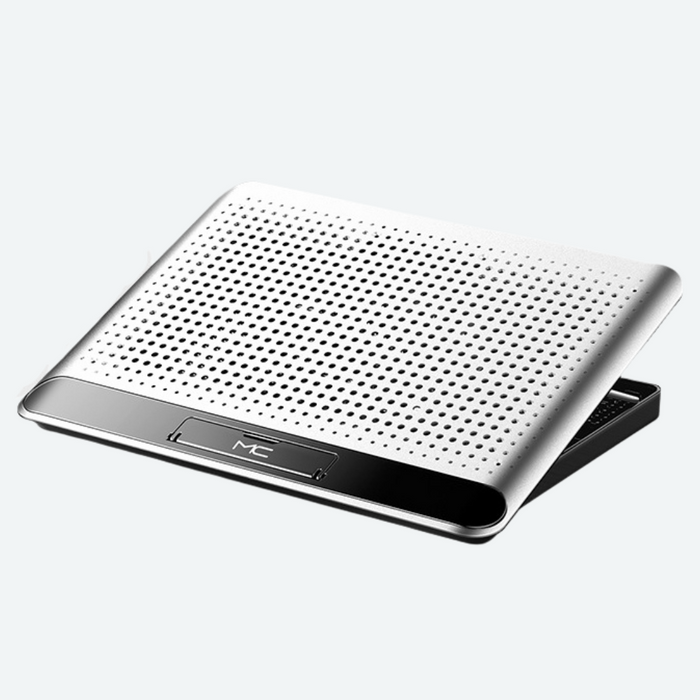 Cooler para laptop de Aluminio Nuoxi Q5 - Plateado